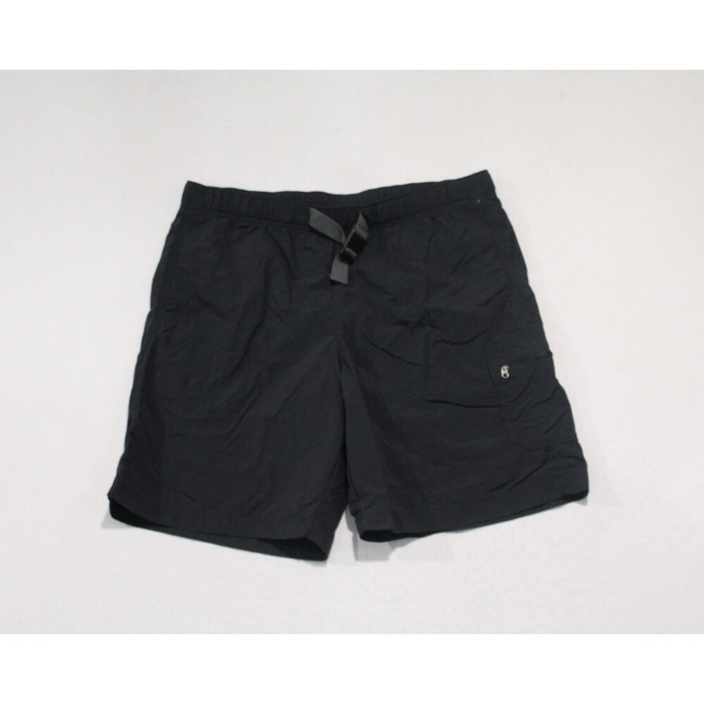 Columbia Men Black PFG Fishing Shorts Water Size Large